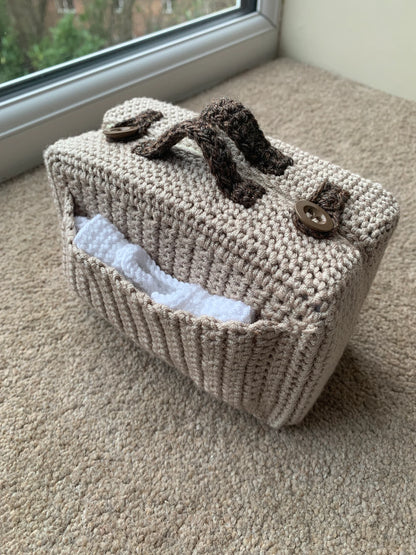 A Mouse and His Suitcase Crochet Pattern