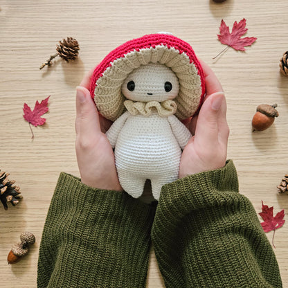 Miko the Mushroom Man Crochet Pattern