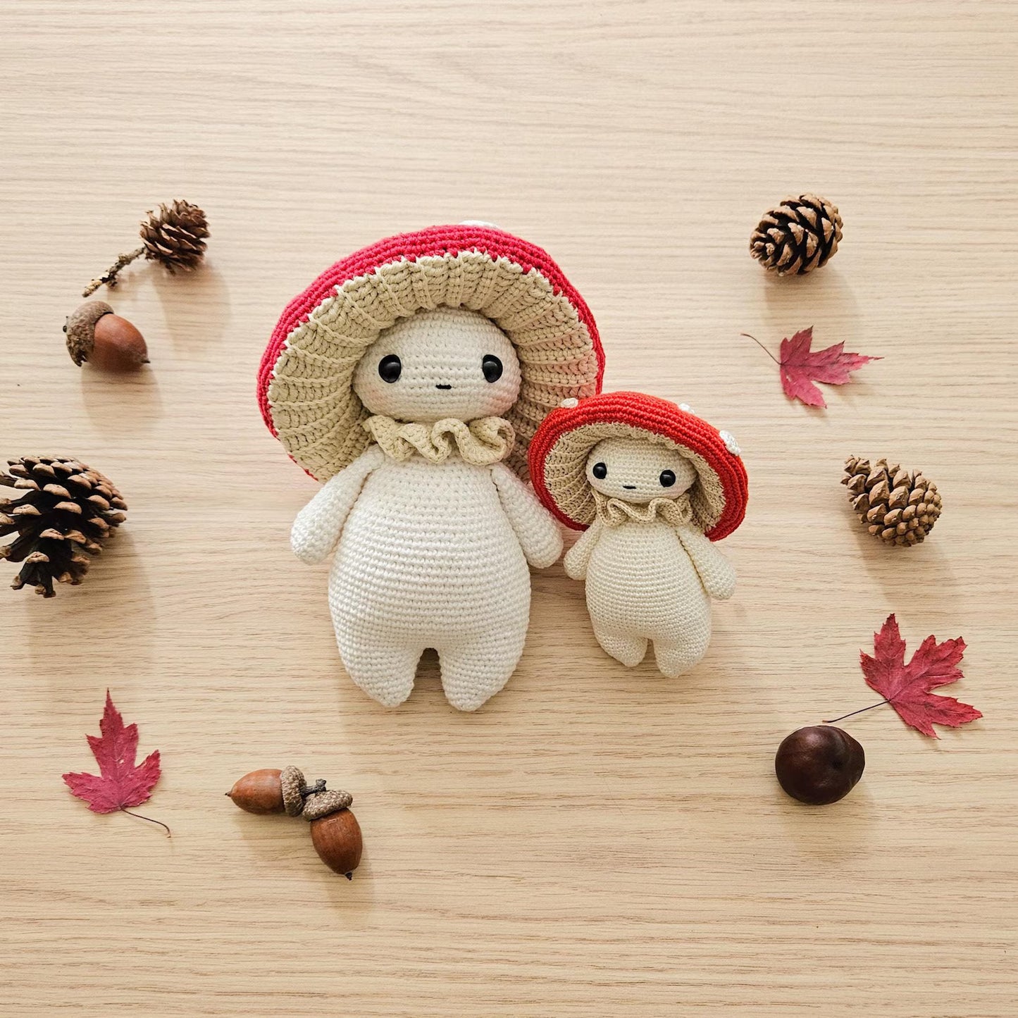 Miko the Mushroom Man Crochet Pattern