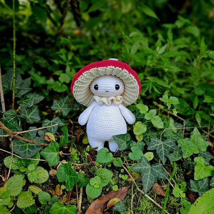 Miko the Mushroom Man Crochet Pattern