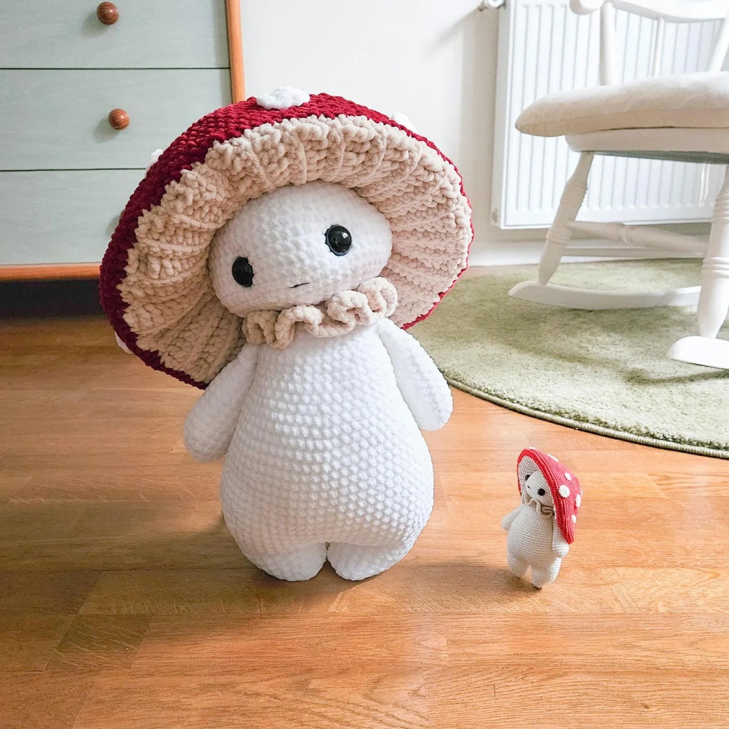 Miko the Mushroom Man Crochet Pattern
